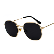 Irregular metal frame sunglasses, view 2 - MRSLM