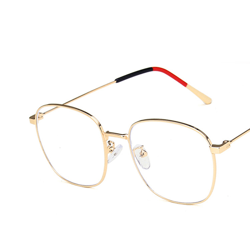 Small star metal glasses frame, view 3 - MRSLM