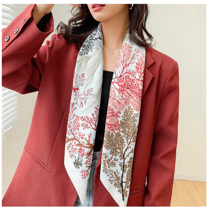 Twill Silk Fashion Scarf Decoration Scarf - MRSLM