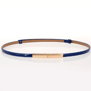 Women's thin leather belt, view 5 - MRSLM