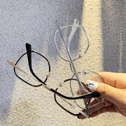 Korean style small full frame glasses, view 3 - MRSLM