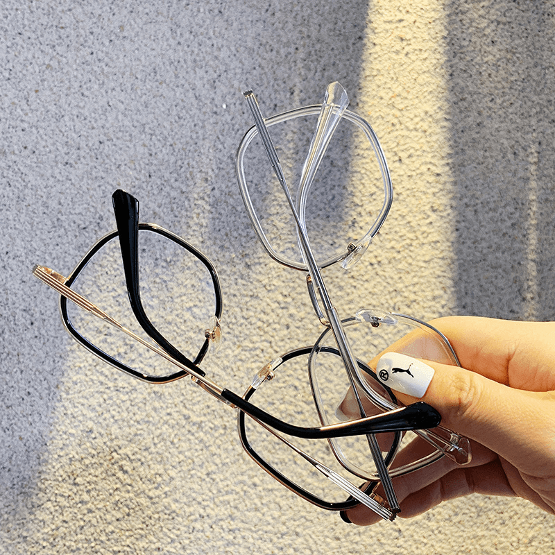 Korean style small full frame glasses, view 3 - MRSLM