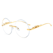 round metal frame sunglasses, view 5 - MRSLM