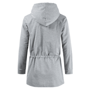 men's Korean hooded cardigan jacket, view 3 - MRSLM