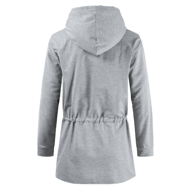 men's Korean hooded cardigan jacket, view 3 - MRSLM
