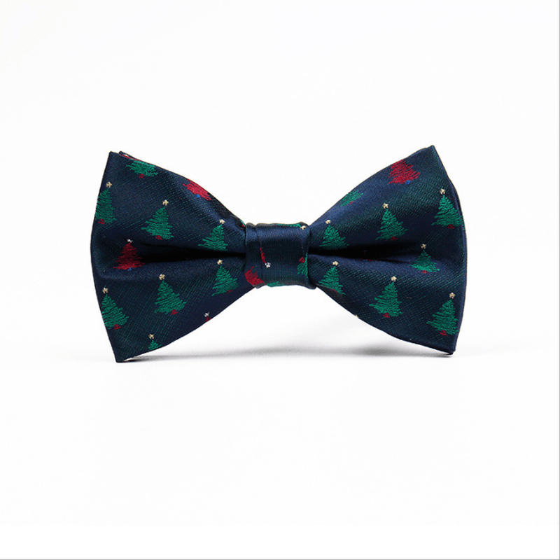 Fashion Casual Men'S Polyester Jacquard Bow Tie - MRSLM