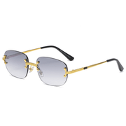 metal square color film sunglasses, view 6 - MRSLM