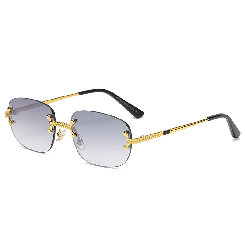 metal square color film sunglasses, view 6 - MRSLM
