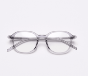 large transparent glasses frame, view 5 - MRSLM