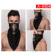outdoor face mask with breathing valve, view 4 - MRSLM