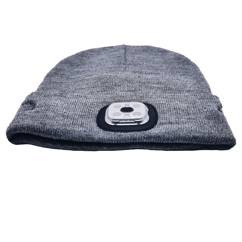bluetooth LED knitted hat, view 4 - MRSLM