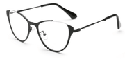 Metal frame decorative glasses, view 5 - MRSLM