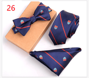 checked business bow tie, view 25 - MRSLM