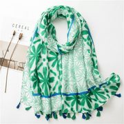 women's large rayon triangle scarf - MRSLM