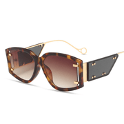 punk small window rivet sunglasses, view 3 - MRSLM
