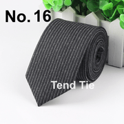 men's ultra-narrow wool tie, view 17 - MRSLM