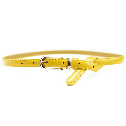 women's candy color thin belt, view 8 - MRSLM
