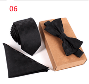 checked business bow tie, view 5 - MRSLM