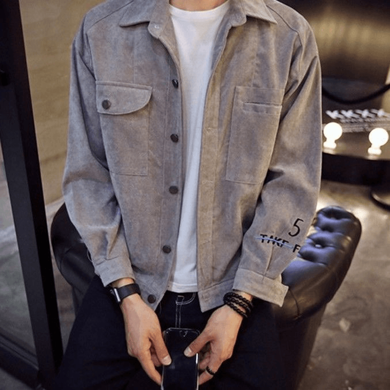 Men's slim spring and autumn coat jacket - MRSLM