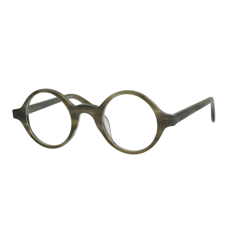round full frame glasses frame, view 2 - MRSLM