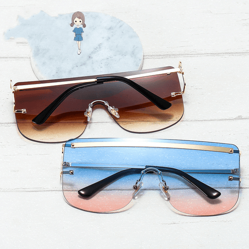 Frameless one-piece sunglasses - MRSLM