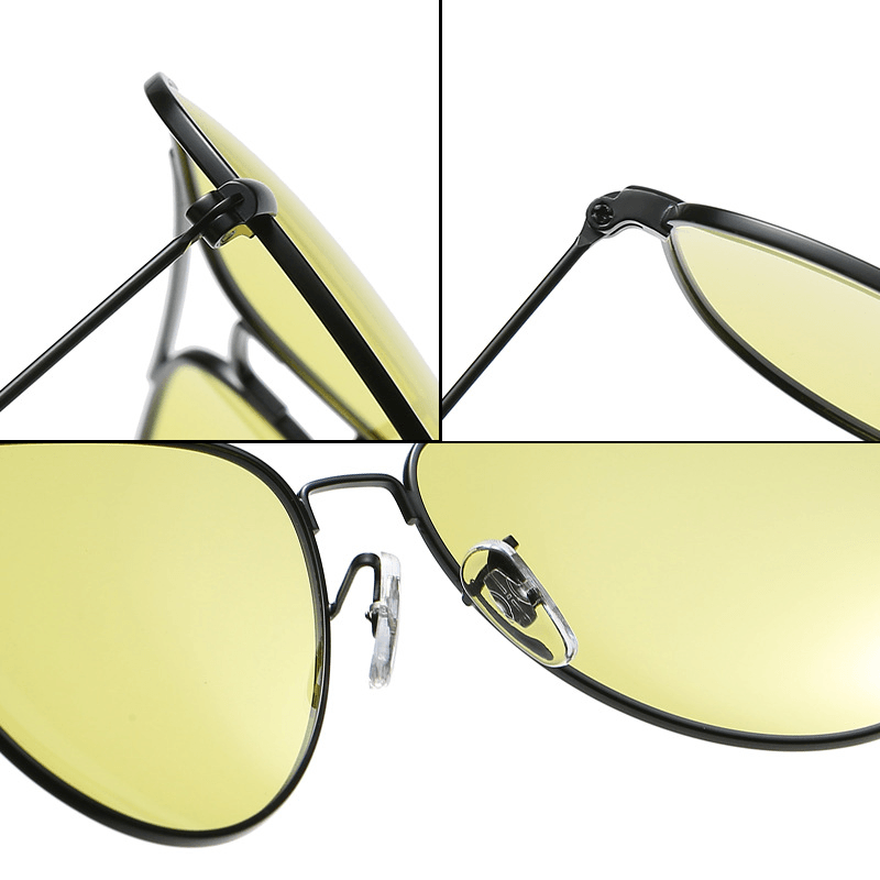 polarized metal color-change sunglasses, view 3 - MRSLM