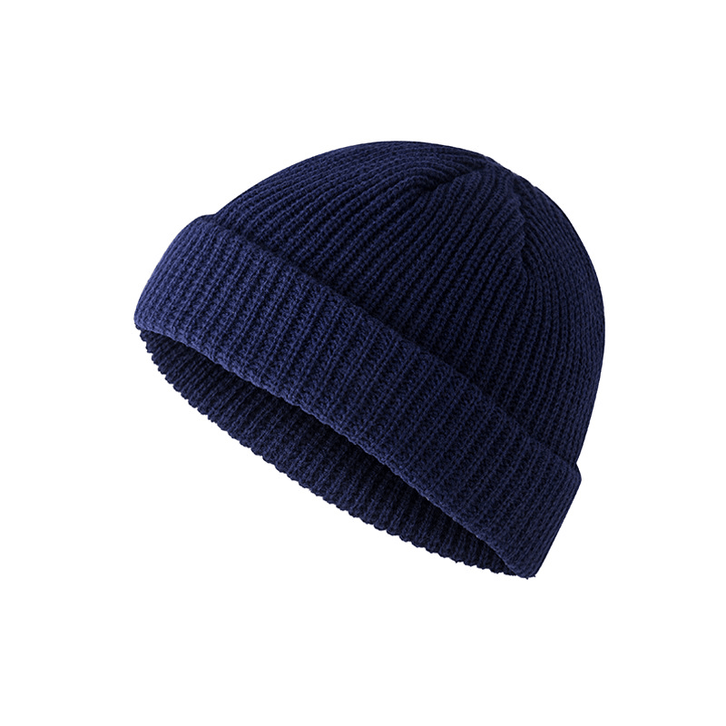 Retro short wool dome beanie hat, view 5 - MRSLM