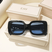Ladies' square big frame sunglasses, view 7 - MRSLM