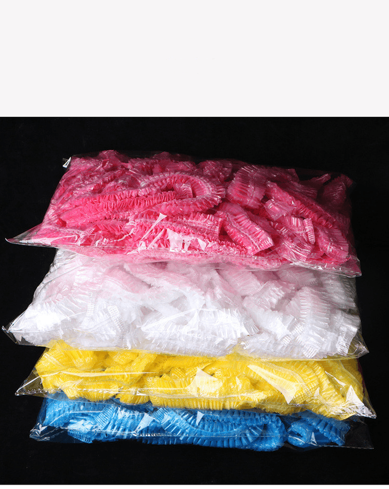 Disposable Shower Cap Waterproof Adult Shower Bath Cap - MRSLM