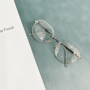 retro round thin metal frame glasses, view 5 - MRSLM
