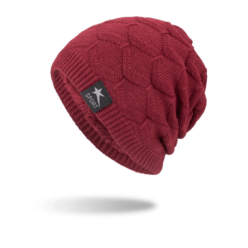 men's knitted wool cap, view 12 - MRSLM