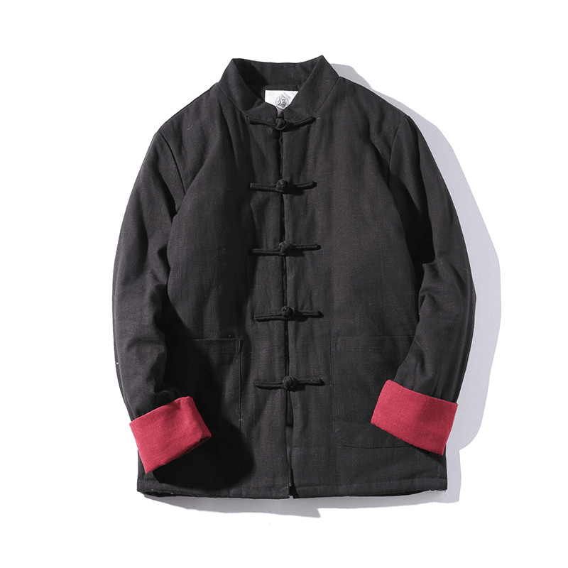 men's padded button jacket, view 5 - MRSLM