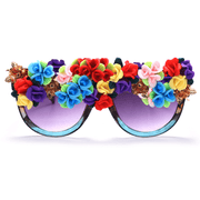 Large frame fashion sunglasses, view 2 - MRSLM