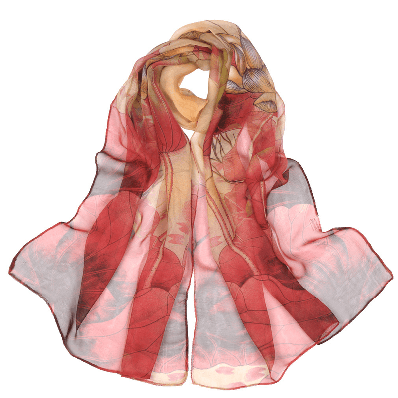 lotus pond thin scarf, view 11 - MRSLM