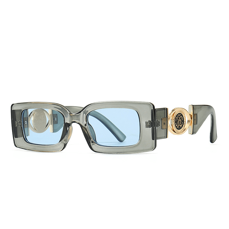 women's small square polarized sunglasses, view 6 - MRSLM