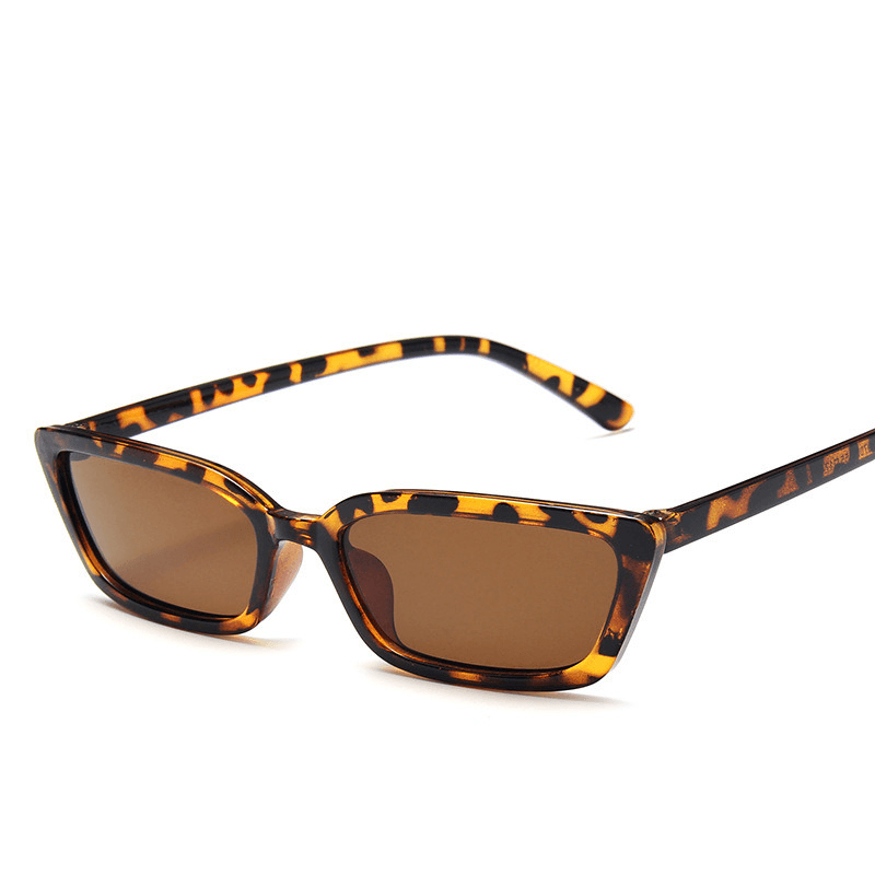 Narrow frame two-tone sunglasses, view 3 - MRSLM
