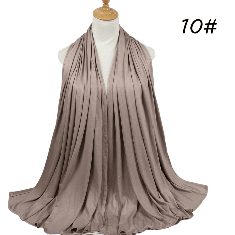 large modal cotton long scarf, view 11 - MRSLM