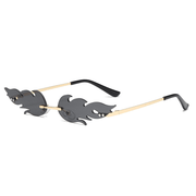 Flame narrow frame sunglasses, view 6 - MRSLM