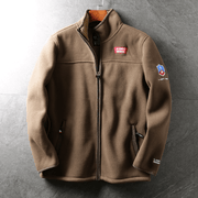 Men's fleece soft shell jacket, view 3 - MRSLM