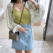 Sun Protection Clothing with Silk Scarf Women'S Sun Protection Sleeves - MRSLM