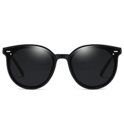 fashion round frame polarized sunglasses, view 7 - MRSLM