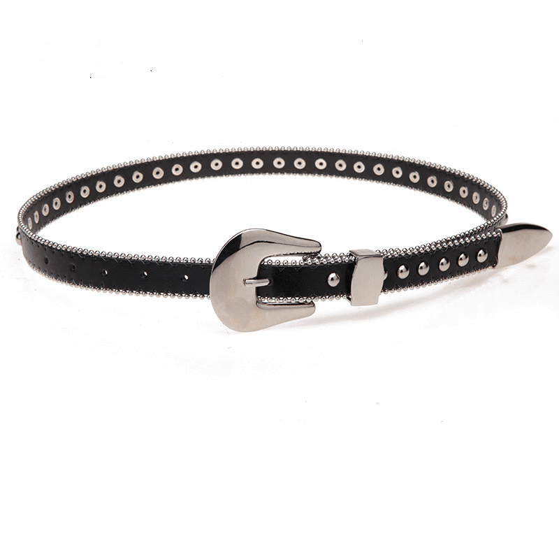 Women's metal rivet belt - MRSLM