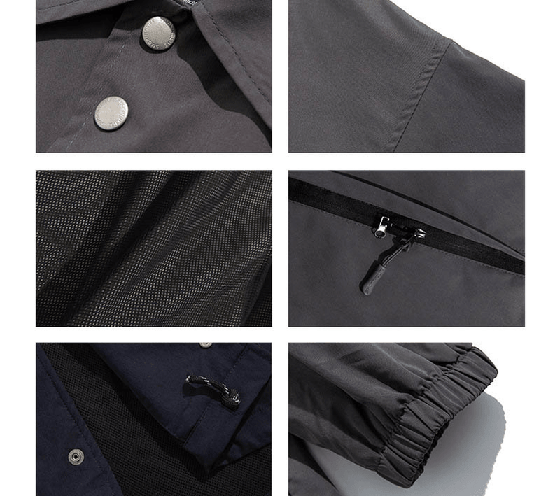 men's long sleeve work jacket, view 2 - MRSLM