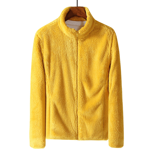 Men's and women's warm plush sports coat - MRSLM