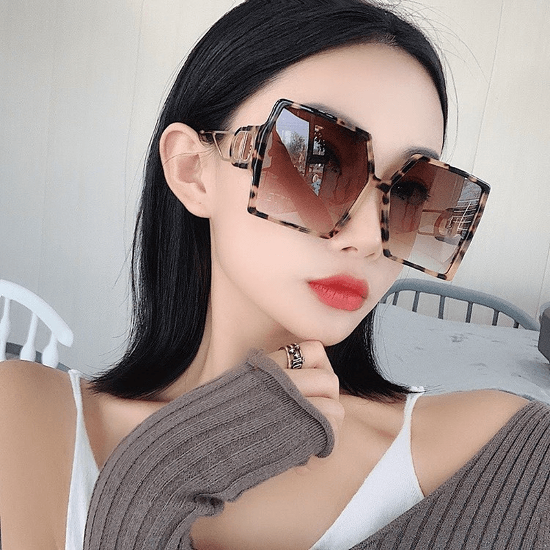 Square big-frame sunglasses, view 11 - MRSLM