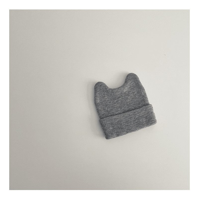Children's knitted pullover cap, view 4 - MRSLM