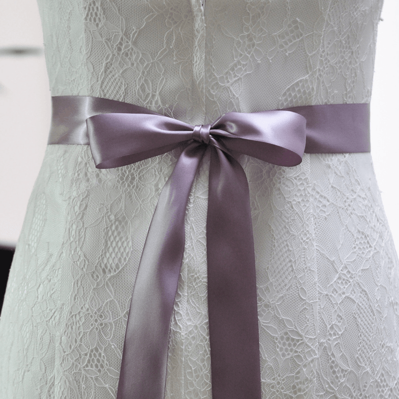 rhinestone bridal belt with bow, view 10 - MRSLM