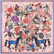 large square faux silk scarf, view 17 - MRSLM