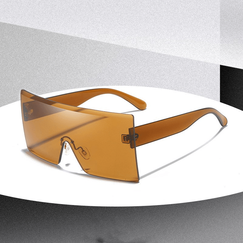 small square UV400 sunglasses, view 4 - MRSLM