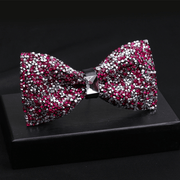 men's shiny bow tie, view 11 - MRSLM